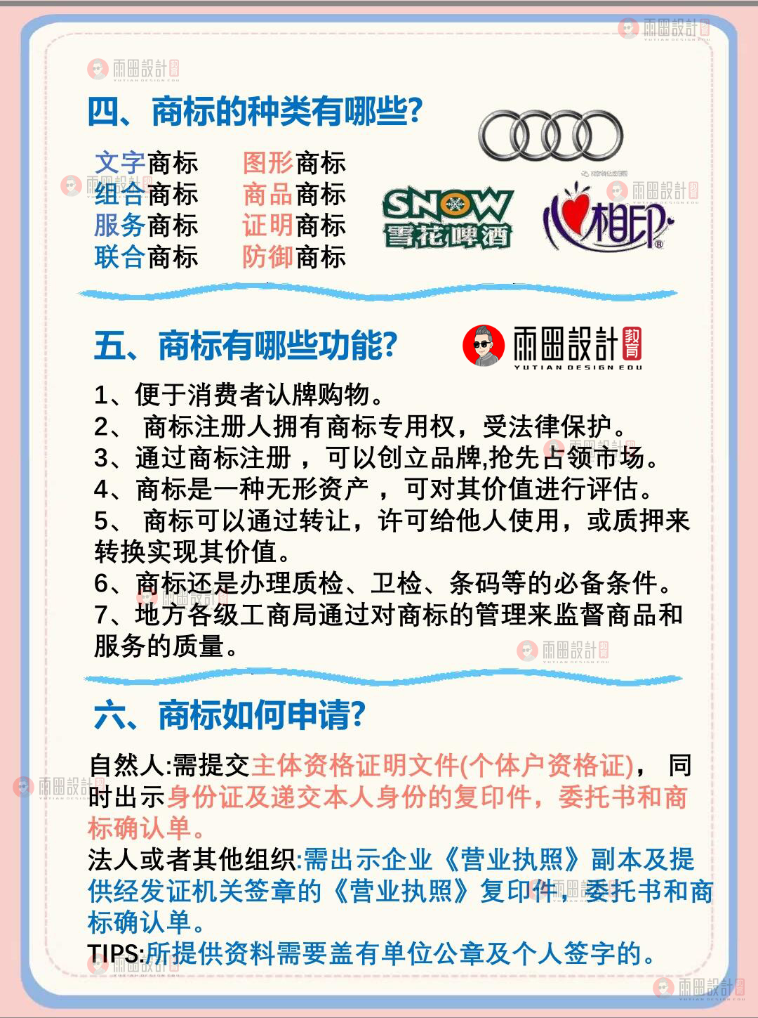 给大家整理了一份商标知识大全，内容丰富，希望您能耐心看完哟！#商标注册 #商标设计