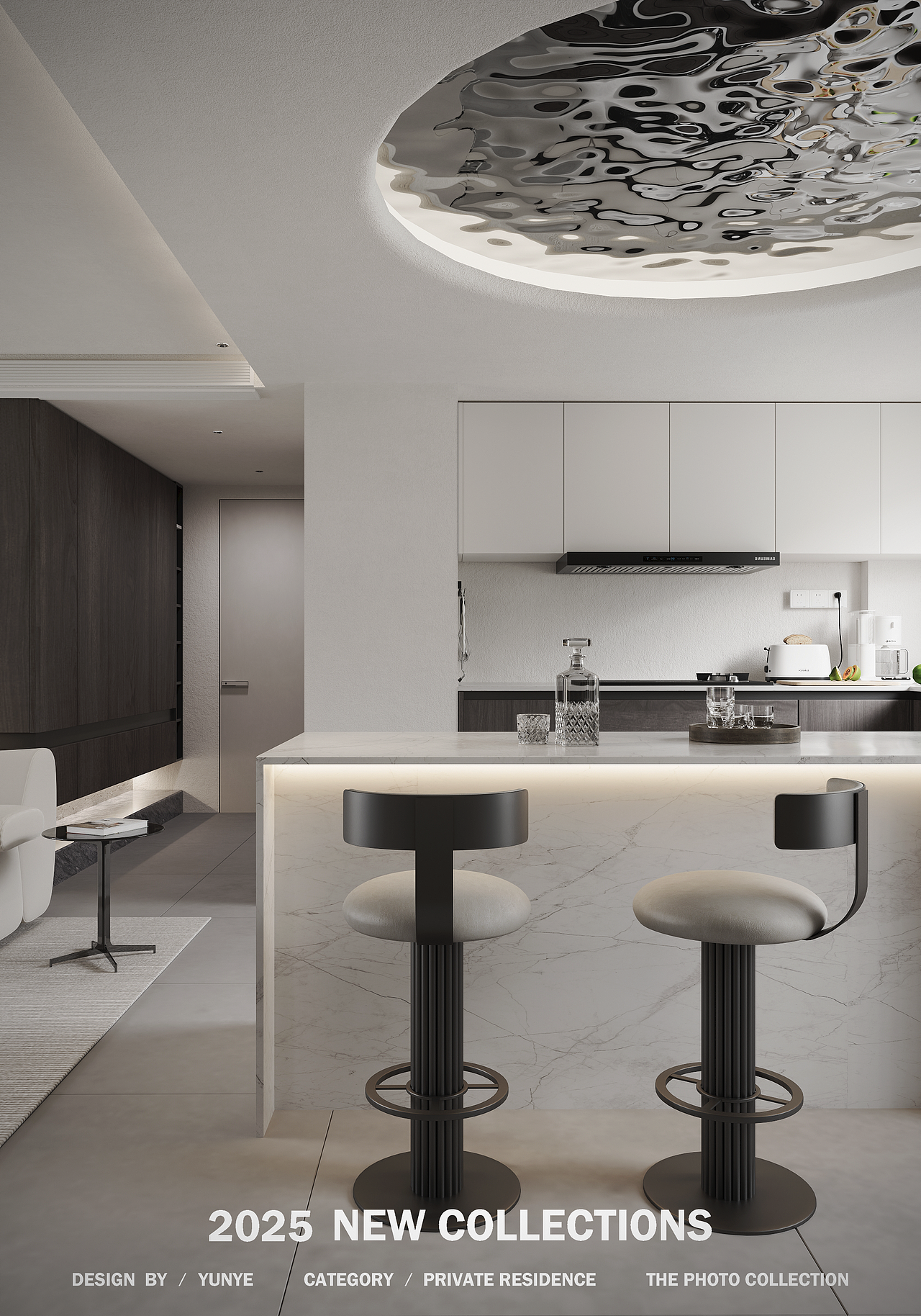 意式简约-客餐厅（图ZMzg4NjEzNDMy） - 家装设计 - 站酷设计师云野视觉原创素材 - 站酷ZCOOL