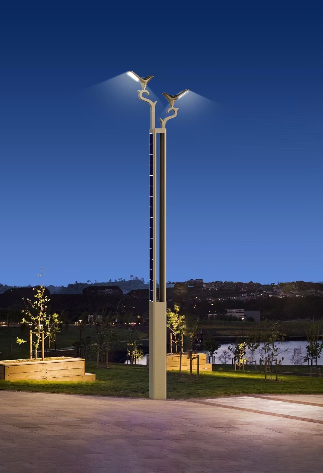 鸽子景观灯太阳能