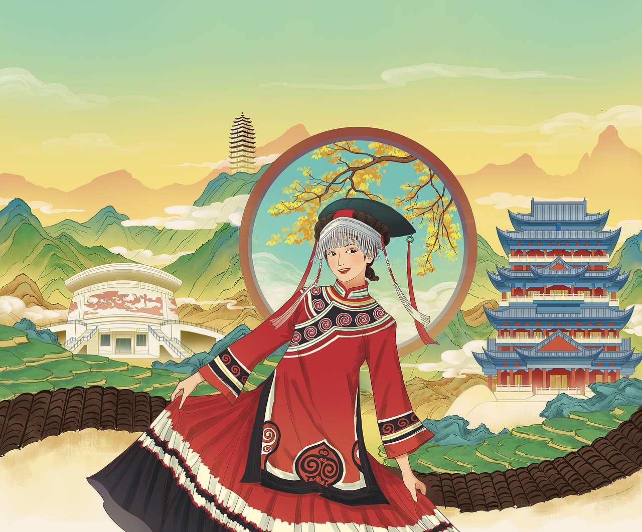 最近畫的一組插畫（圖ZMzg4NjMwMjky） - 商業(yè)插畫 - 站酷設計師西里大大原創(chuàng)素材 - 站酷ZCOOL