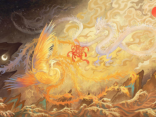 国风主设计图插画