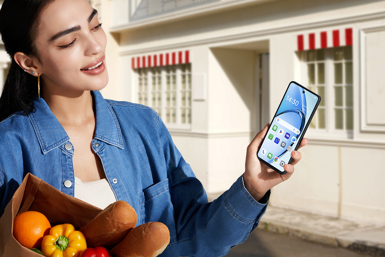 OPPO A3海外场景图|产品摄影