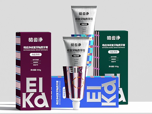 《皓齿净》口腔护理新势力品牌设计