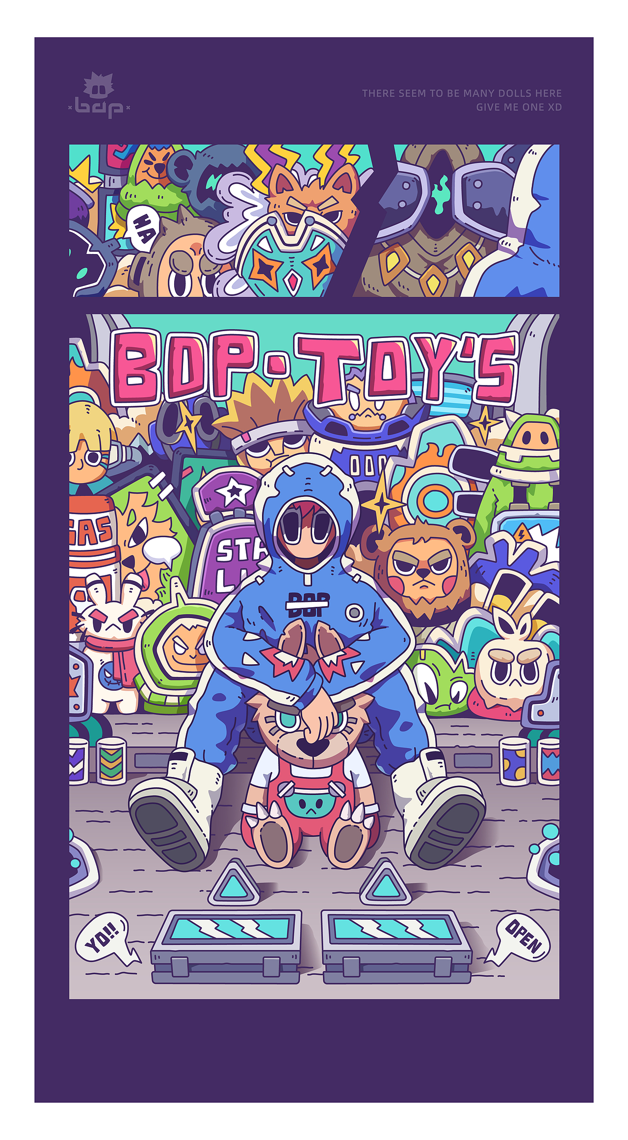 "BOP"的小世界（图ZMzg4NjQ3MTI0） - 创作习作 - 站酷设计师裤子Hu4ngzx原创素材 - 站酷ZCOOL