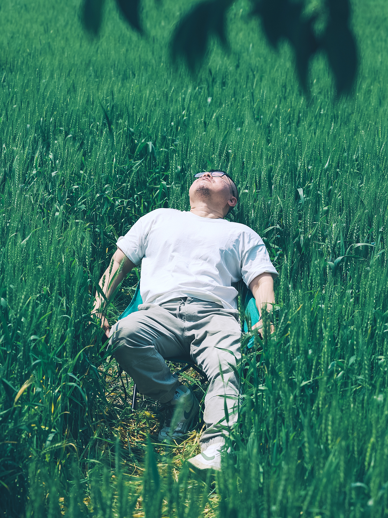 男士人像 | 麦田里的松弛感,男生拍照就该这样摆造型