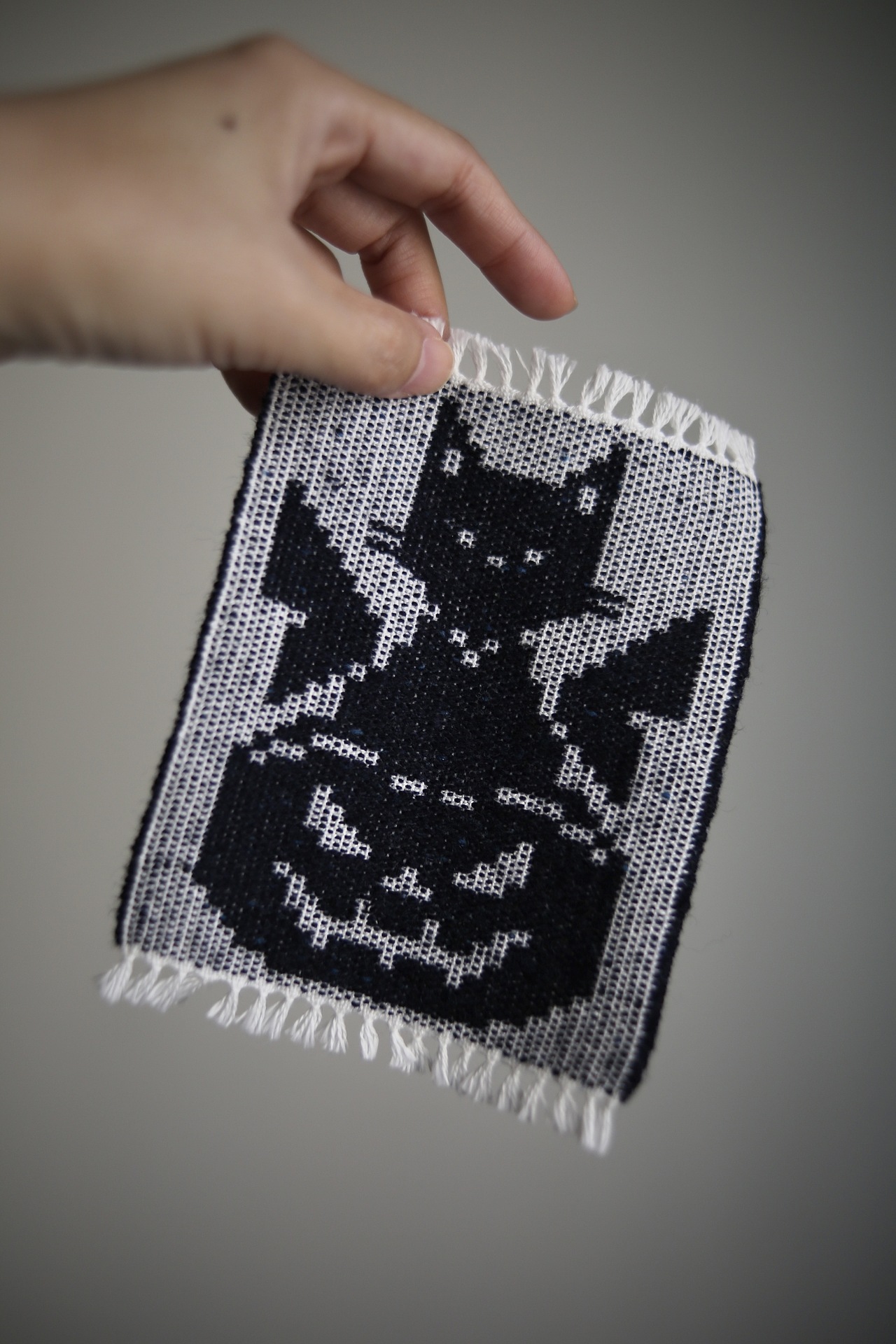 用织布机织邪恶小猫大战南瓜精吧（图ZMzg4NjUyMjA0） - 其他手工艺 - 站酷设计师卑鄙的噗噗原创素材 - 站酷ZCOOL