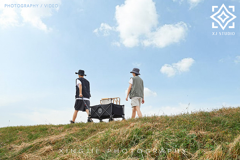 星洁文化 / 京东京造 露营推车（图ZMzg4NjU2ODQ0） - 产品摄影 - 站酷设计师星洁文化原创素材 - 站酷ZCOOL