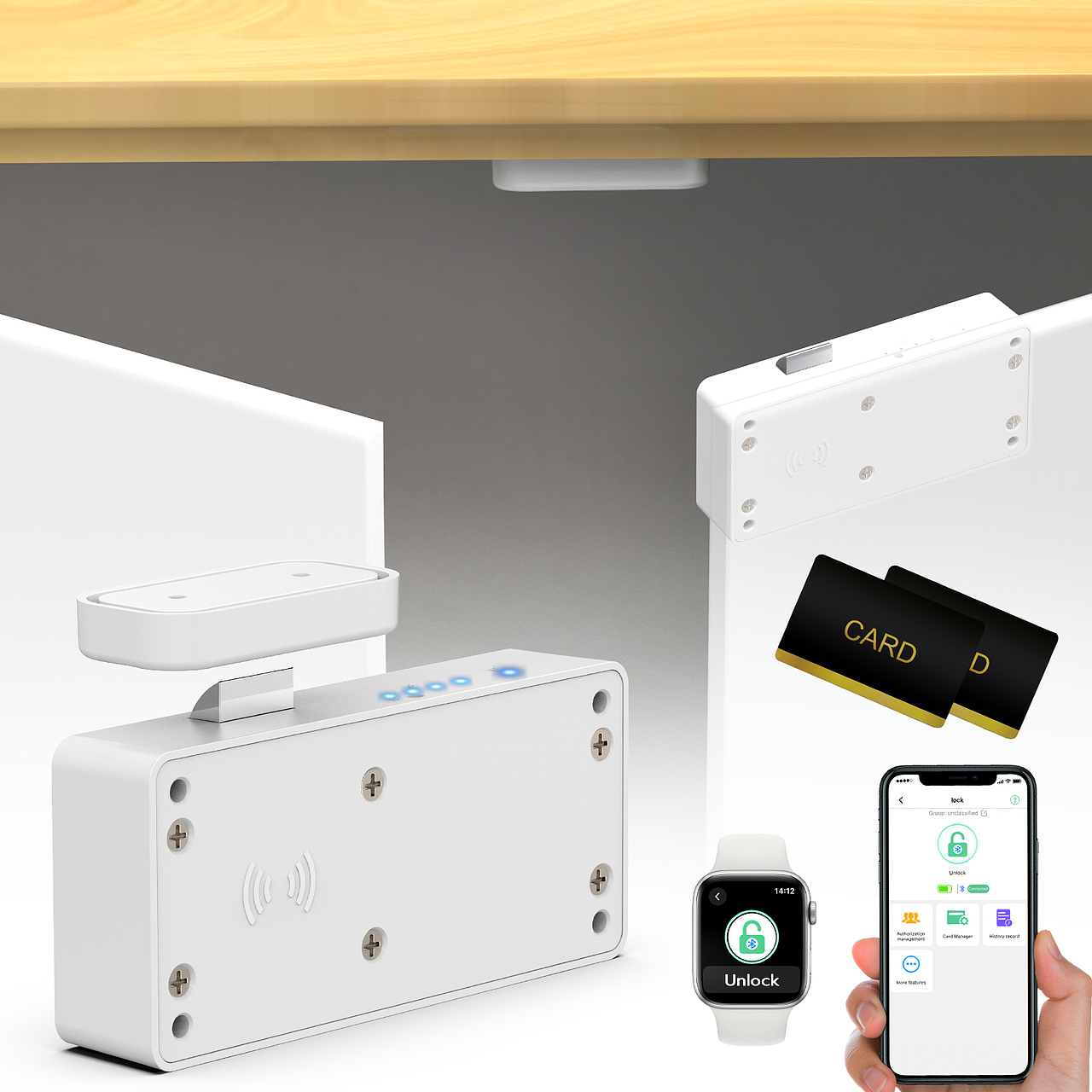 隐藏式抽屉锁首图合集