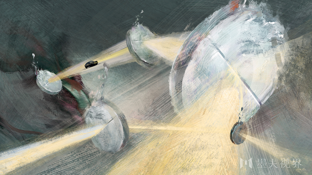 《乌云之上》片头设计