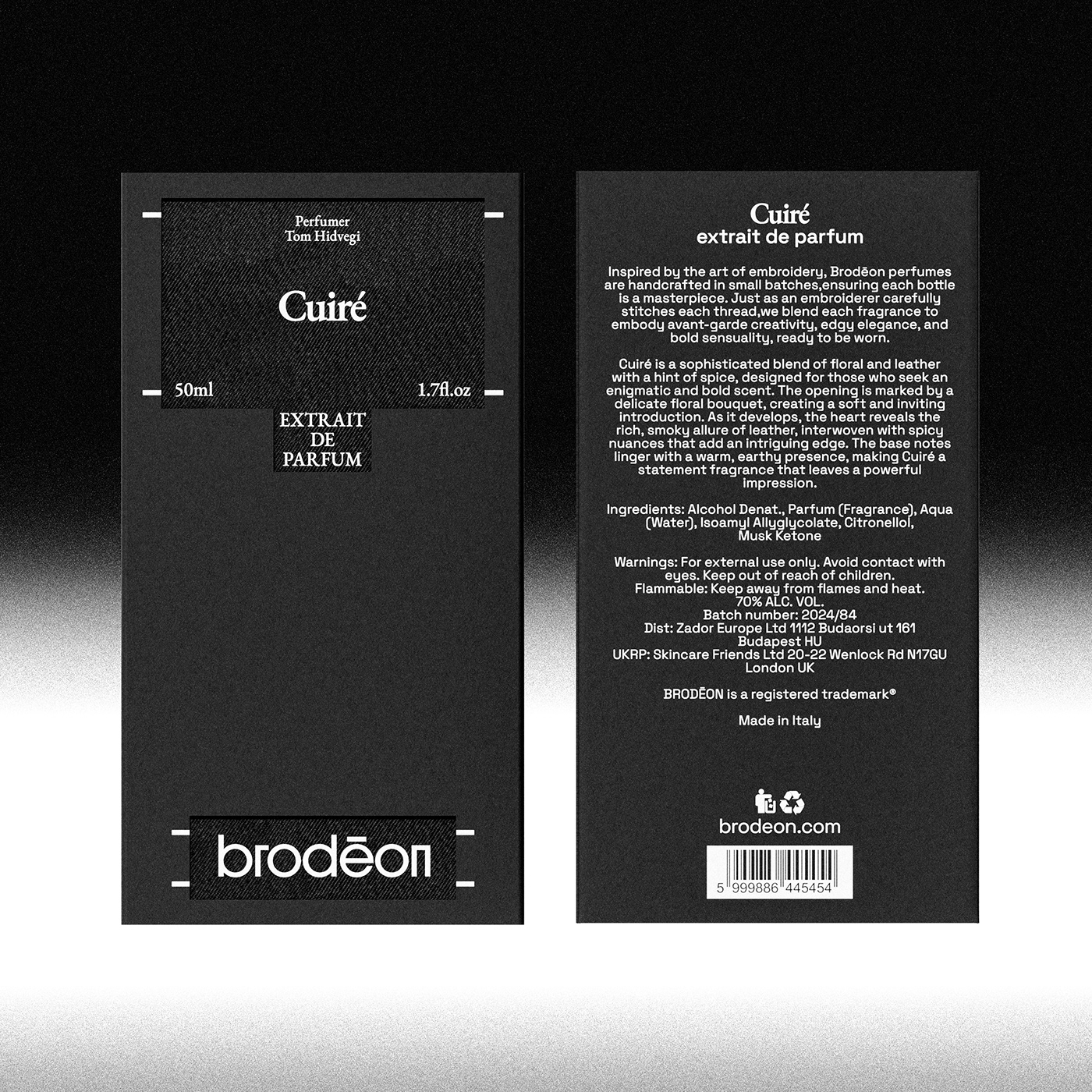 黑色之魅-Brodēon香水品牌视觉设计｜365天的好设计NO.66（图ZMTUwNjI1Mjg=） - 观点 - 站酷设计师站酷资讯原创素材 - 站酷ZCOOL