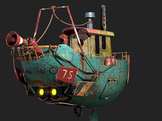 盛绘艺点学员3D建模作品14