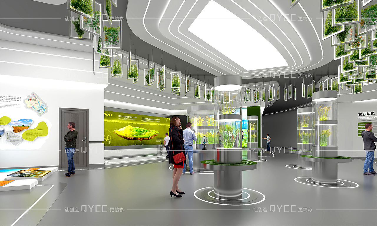 农业馆-生态农业展厅（图ZMzg4Njc0MjQ0） - 展陈设计 - 站酷设计师展厅设计展馆设计原创素材 - 站酷ZCOOL