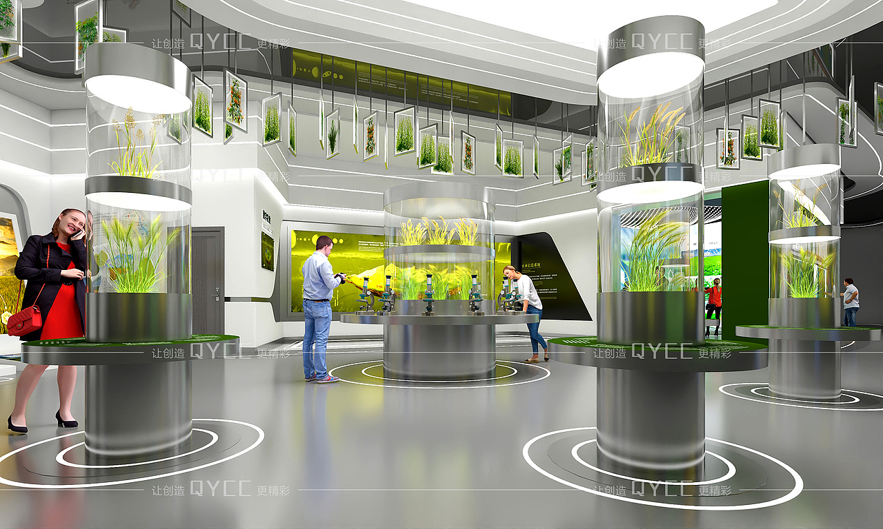 农业馆-生态农业展厅（图ZMzg4Njc0Mjky） - 展陈设计 - 站酷设计师展厅设计展馆设计原创素材 - 站酷ZCOOL