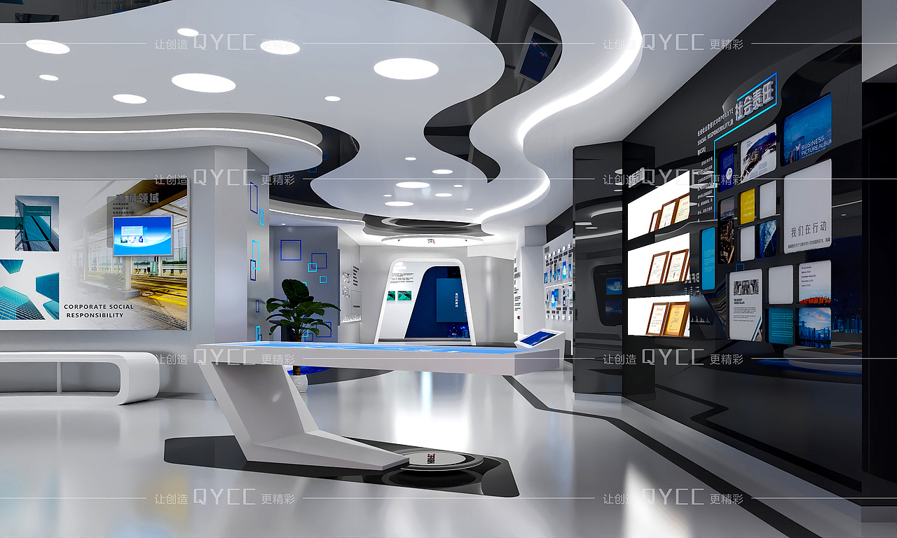 企业展厅设计-企业科技展厅