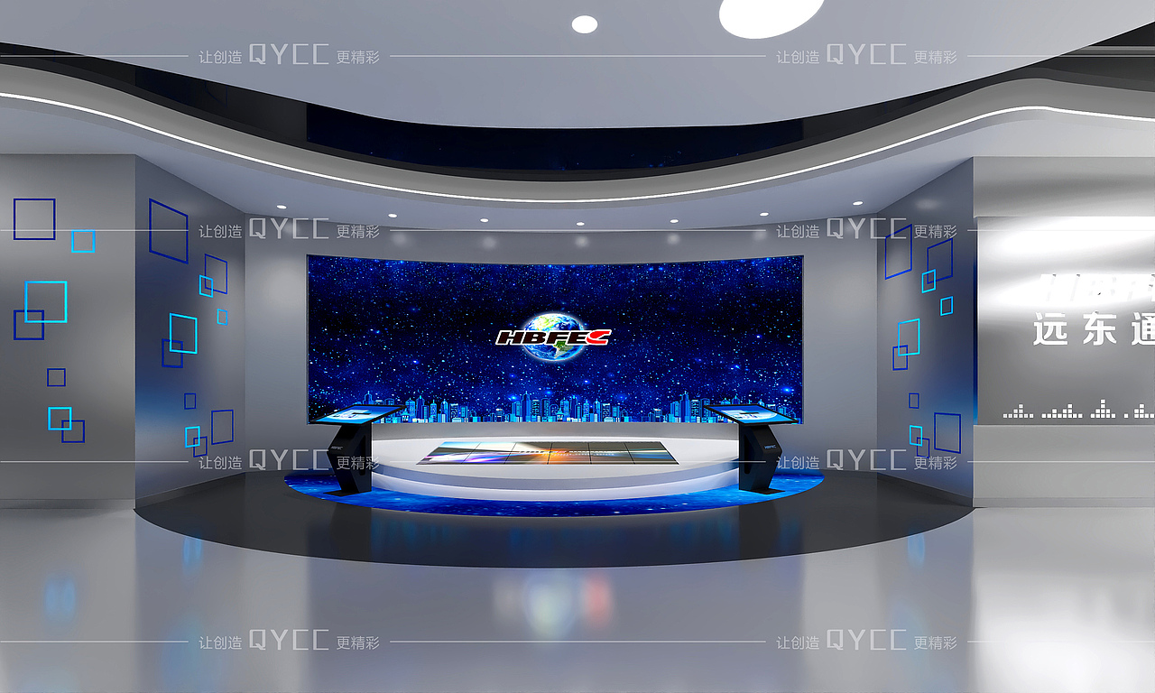 企业展厅设计-企业科技展厅