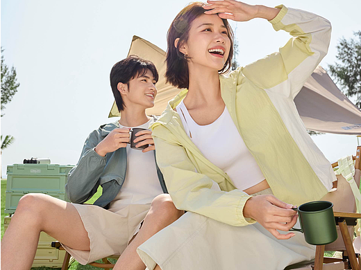 拍了拍全棉时代2025夏季防晒形象大片！