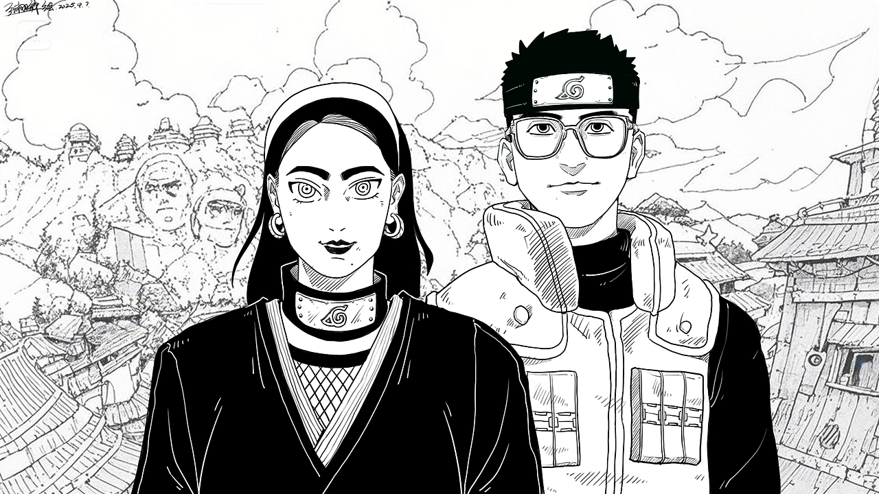 火影忍者真人转漫画