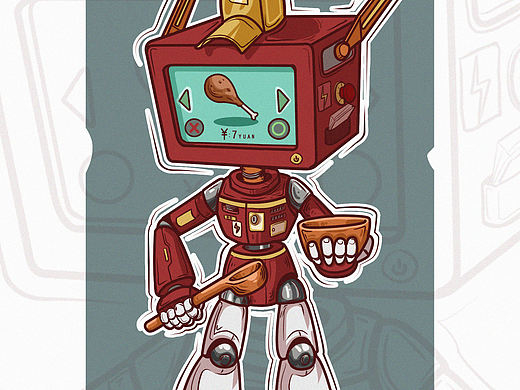 帮厨机器人 打菜不手抖