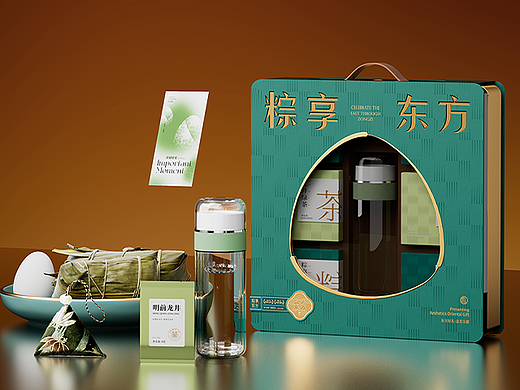 盒立方丨粽享东方，六品茶香