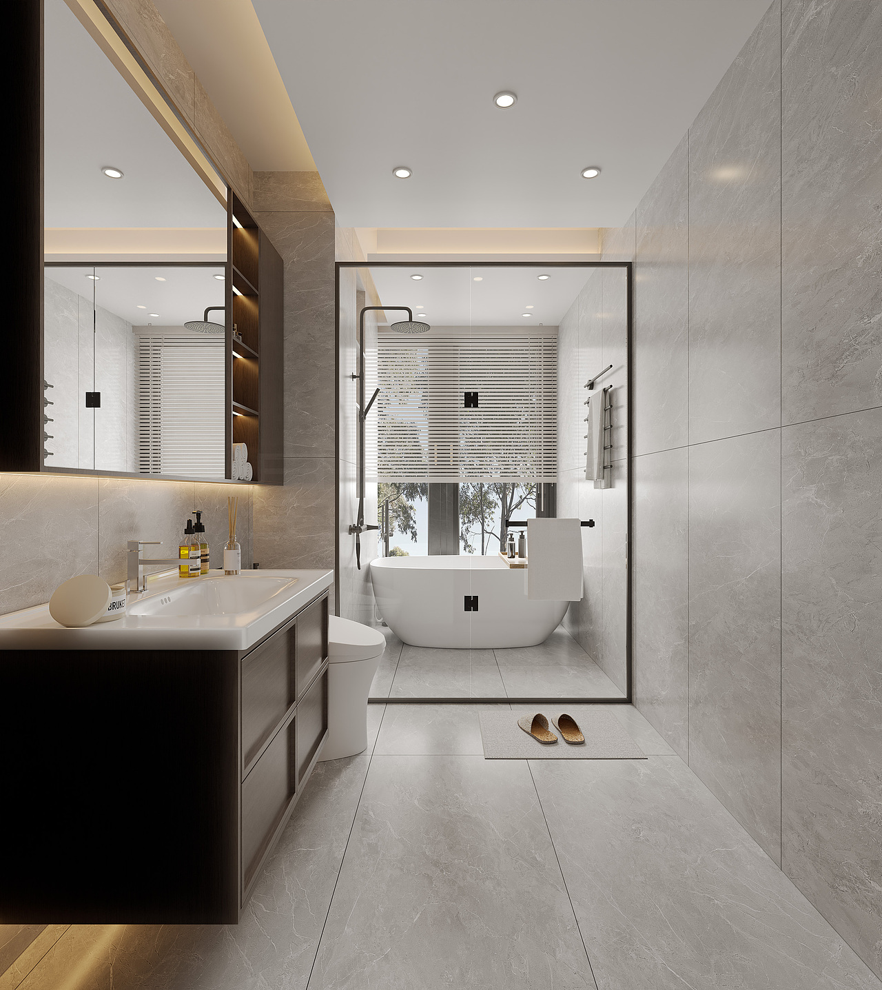 宋式韵味别墅效果图