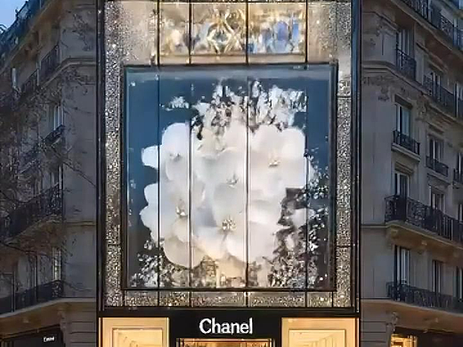 橱窗LED显示屏玻璃幕墙LED透明屏【联诚发】