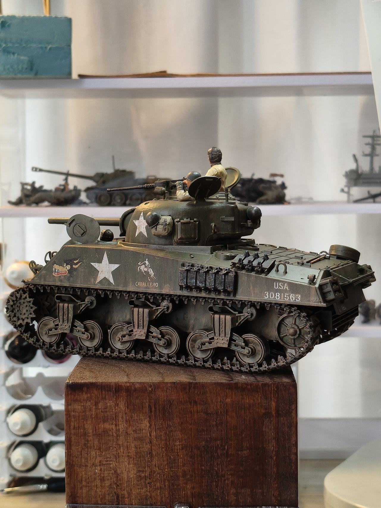 田宫1/35二战美军谢尔曼坦克（图ZMzg4NzA2MTY0） - 手办/模玩 - 站酷设计师西瓜仔Chen原创素材 - 站酷ZCOOL