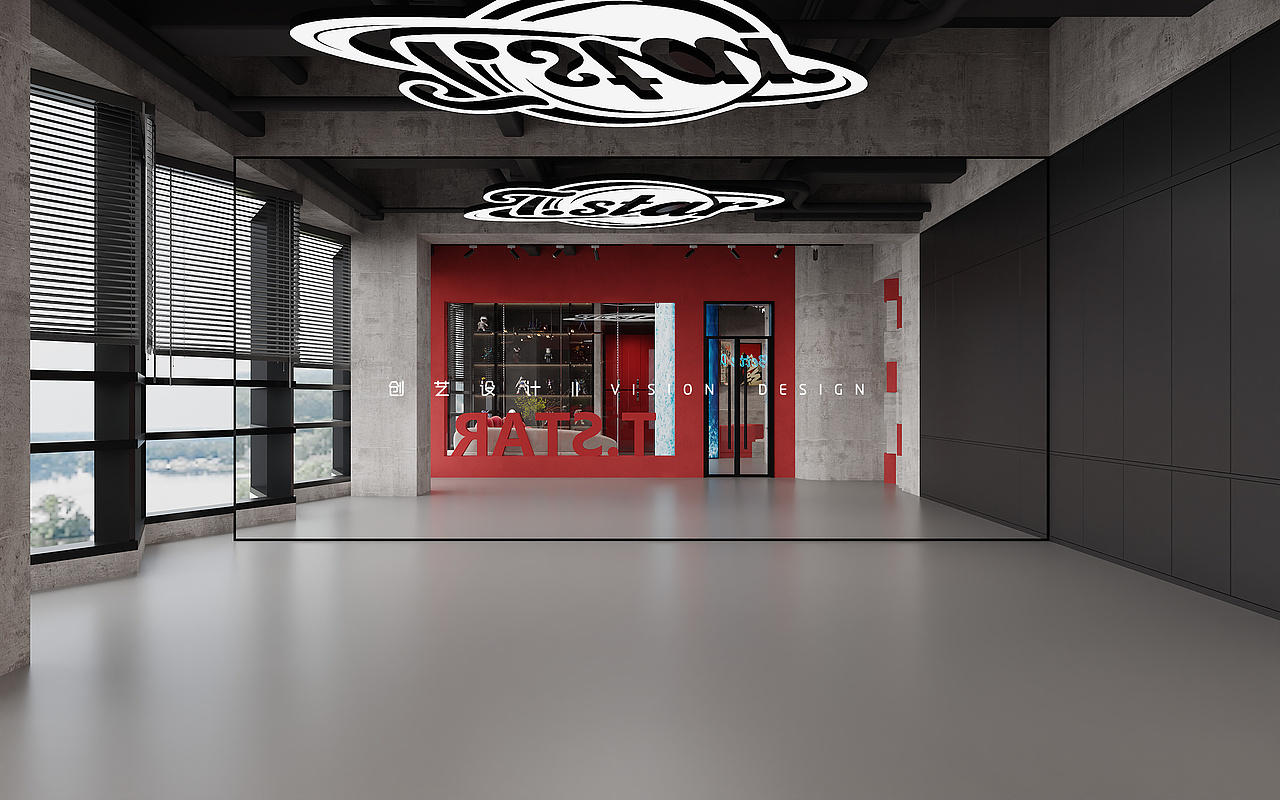 舞蹈工作室·商业·工装（图ZMzg4NzA2NzMy） - 商业空间设计 - 站酷设计师创艺设计003原创素材 - 站酷ZCOOL