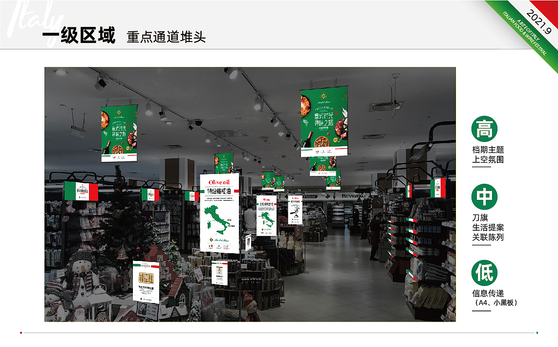 意大利美食节卖场打造-BHG高级超市