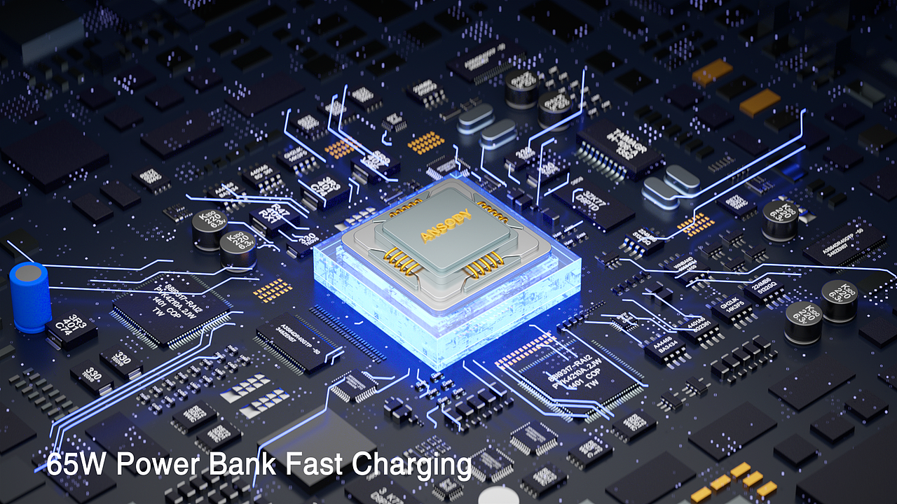 ANSODY 笔记本移动电源 视频渲染