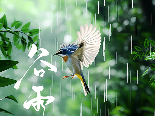 谷雨海报练习