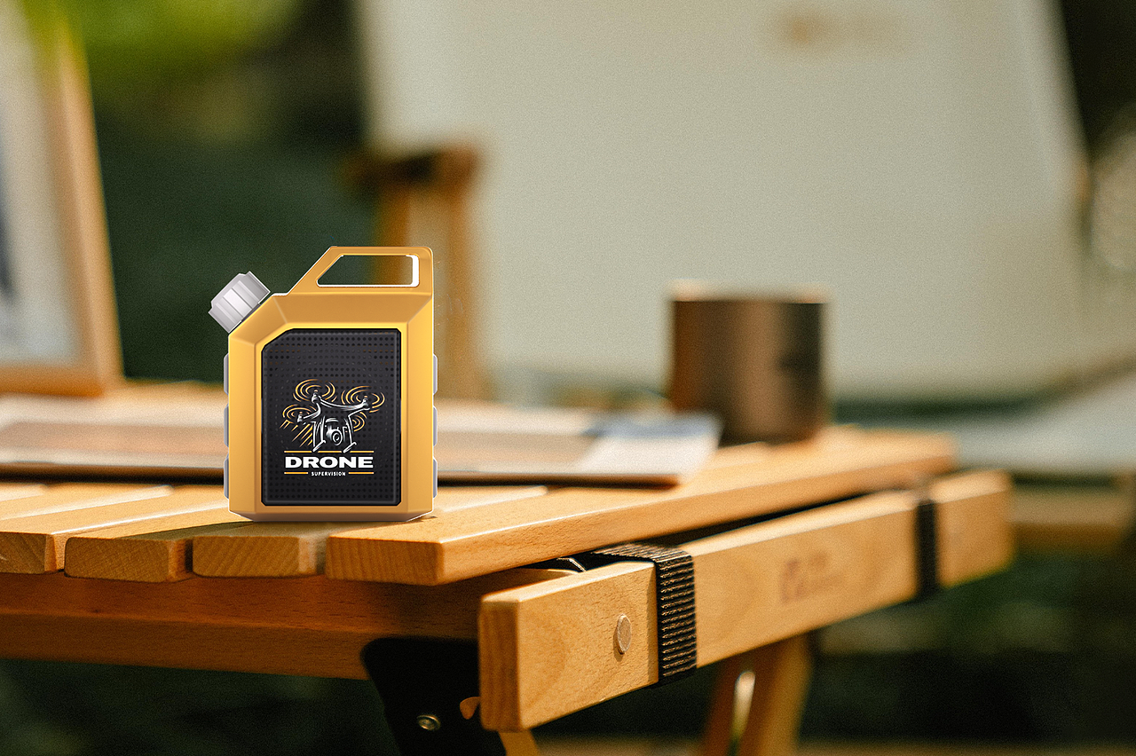 23年作品-产品原创外观设计-油桶小音箱