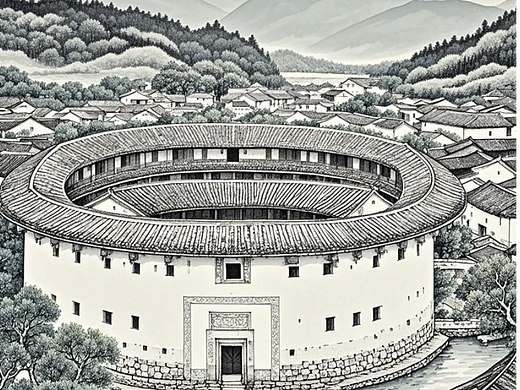 福建土楼【承启楼】