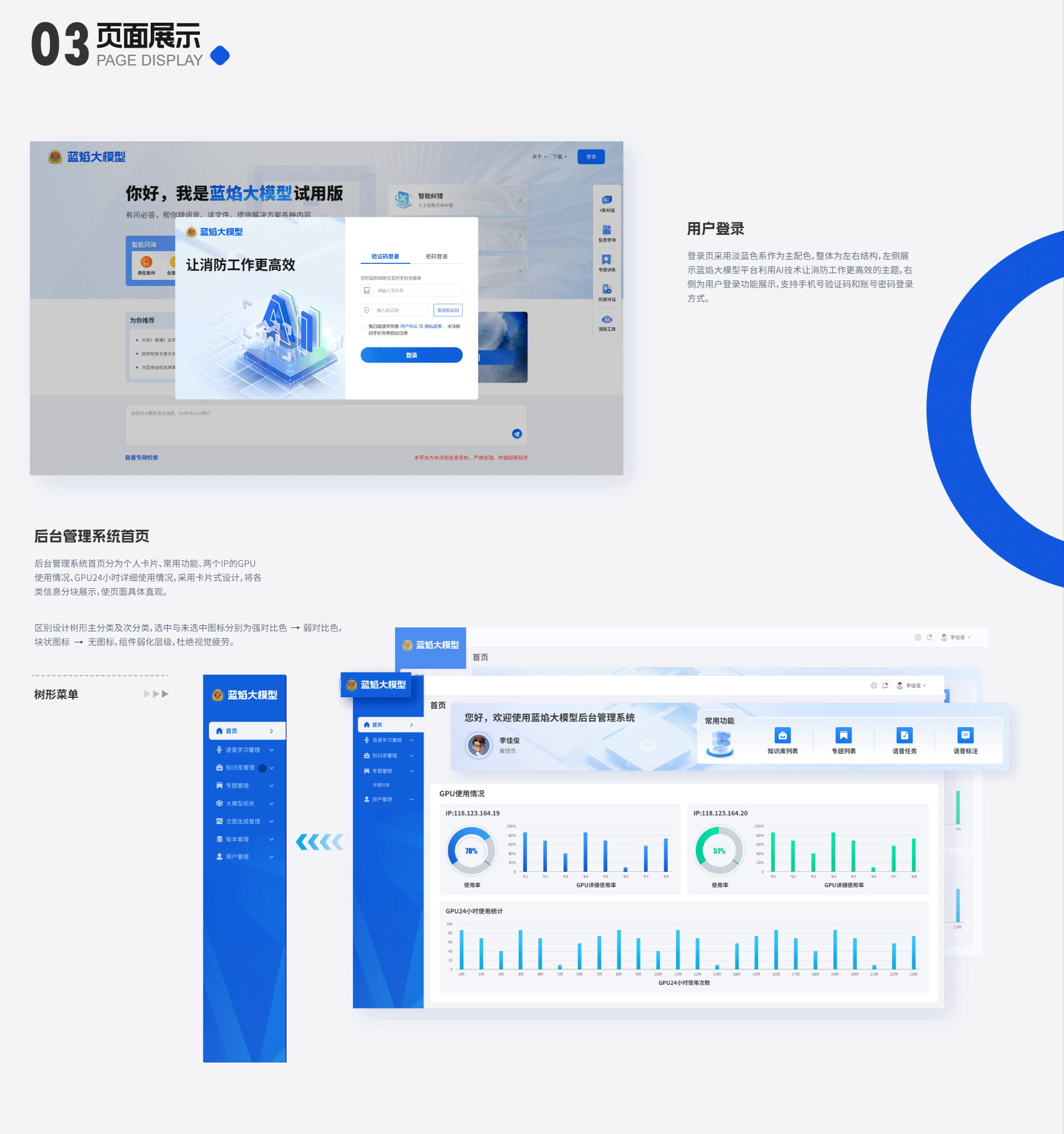 AI平台——toB——前台加后后管理系统