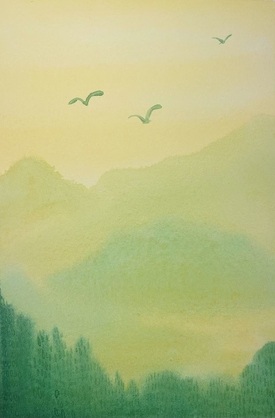 飞过那片山⛰️(组图)