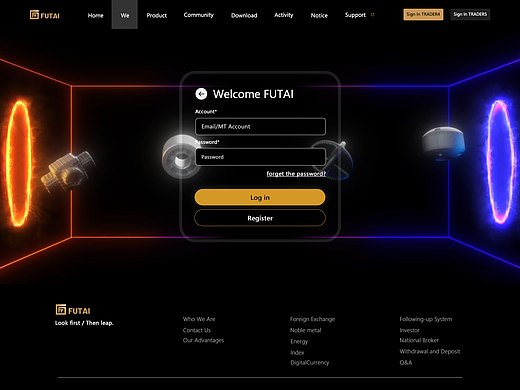 Futal 網站改造（個人主頁-ZNzE3MTcxOTY=） - 企業(yè)官網 - 站酷設計師Do1ran原創(chuàng)素材 - 站酷ZCOOL