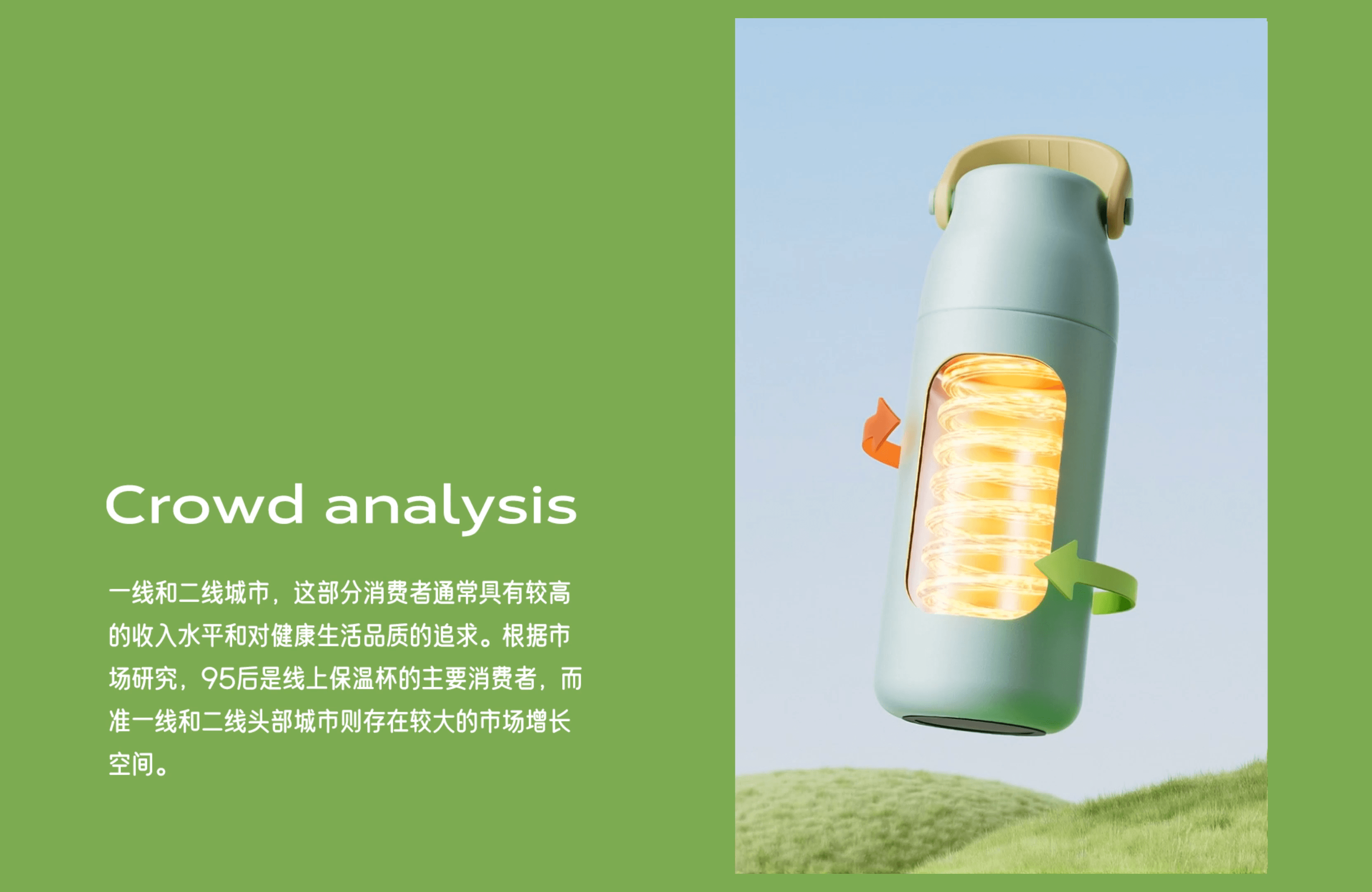 AIGC助力·自行车车灯 保温杯×2 电商详情页合集