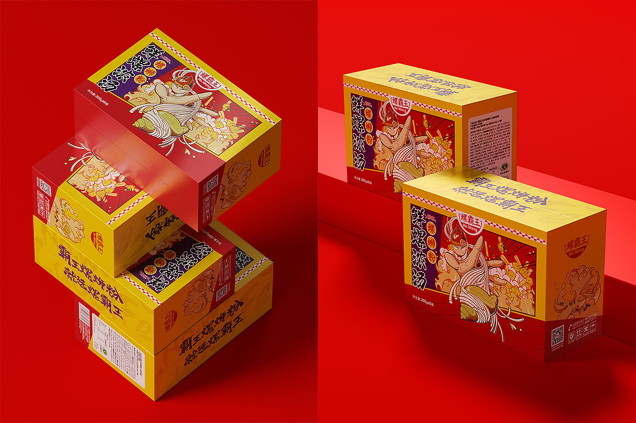 螺霸王x正午｜螺霸王螺蛳粉品牌全案构建（图ZMzg4NzQ4MDQ0） - 品牌 - 站酷设计师正午品牌顾问原创素材 - 站酷ZCOOL