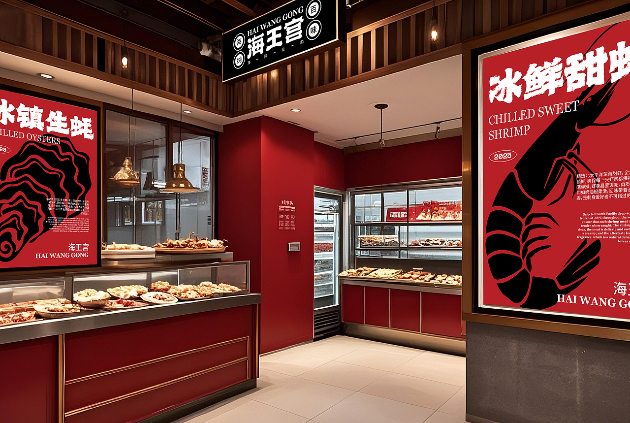 <海王宫>餐饮品牌提案 | 海鲜餐厅品牌设计