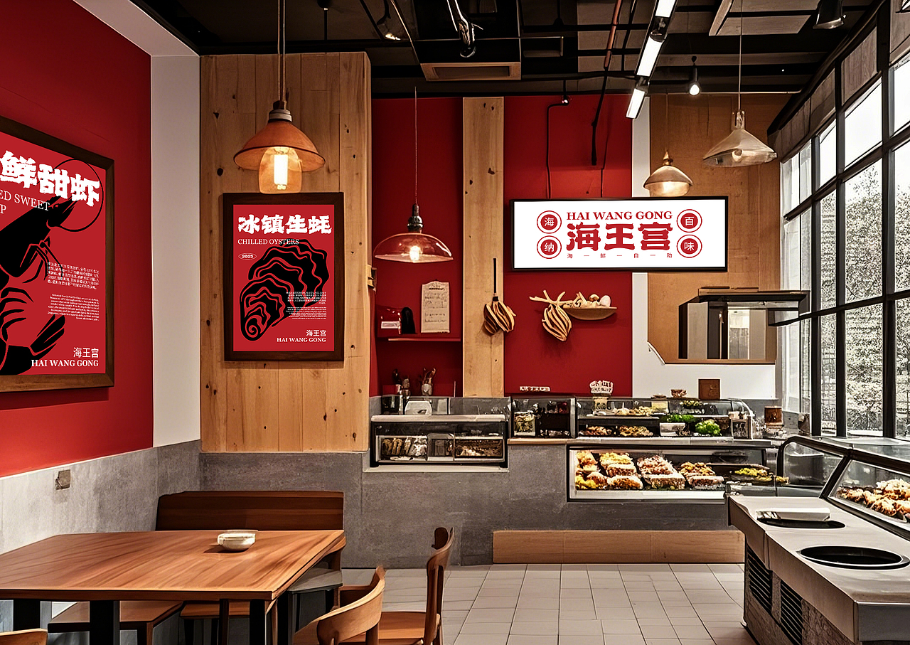 <海王宫>餐饮品牌提案 | 海鲜餐厅品牌设计