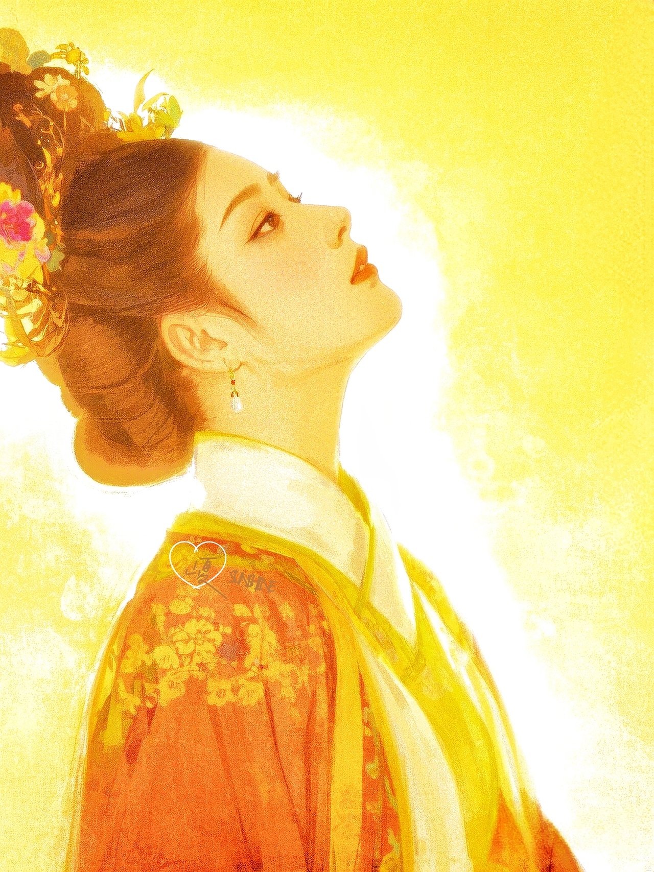 你瞧,月亮注定是要西沉的