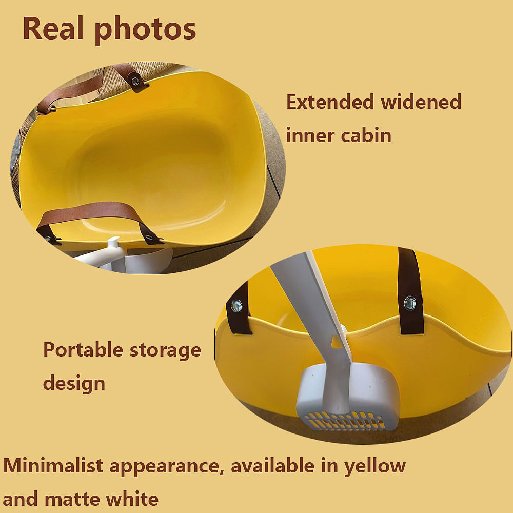 跨境电商美工便携猫砂盆