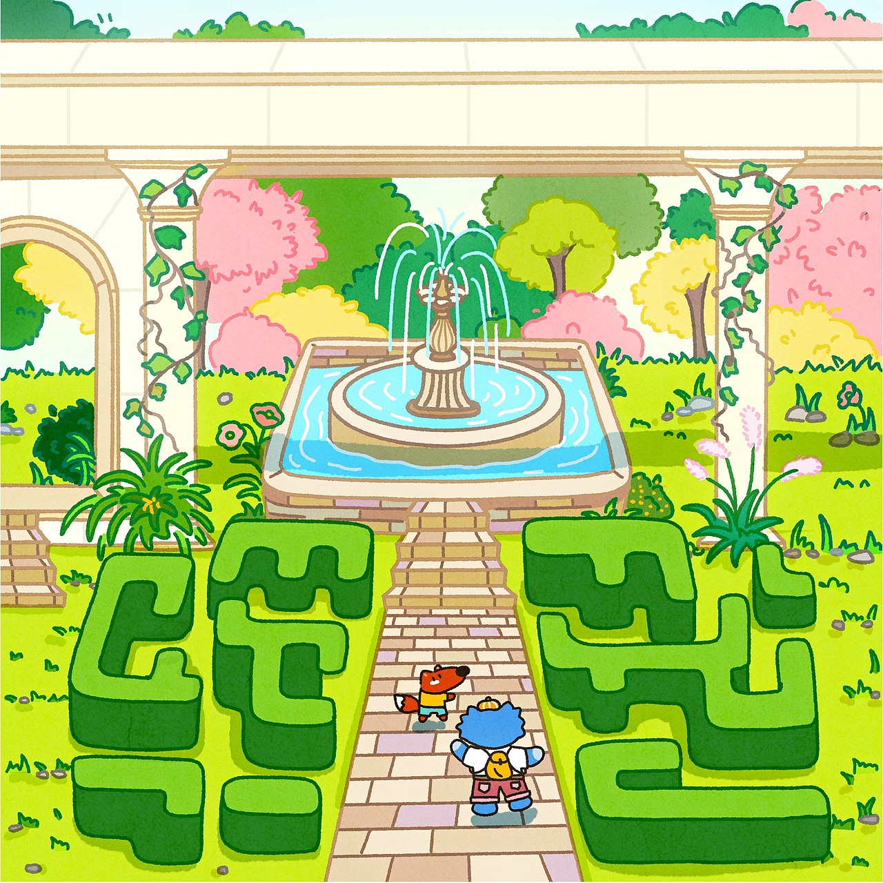 《狐仔和他的朋友旅行日志》原创IP合集