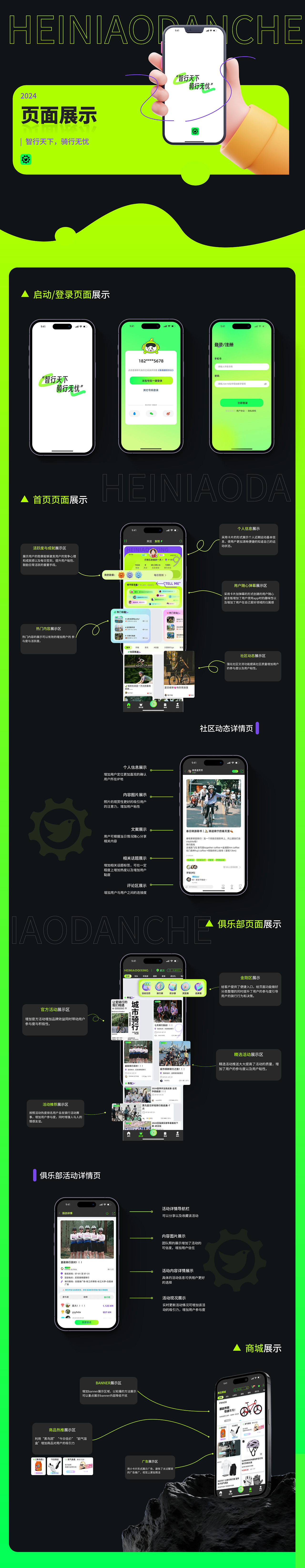 黑鳥單車app虛擬改版項目（圖ZMzg4NzY0MjY4） - APP界面 - 站酷設(shè)計師湯不燙喲原創(chuàng)素材 - 站酷ZCOOL