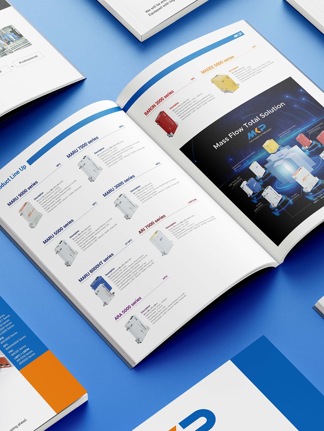 气体质量流量控制器-画册设计