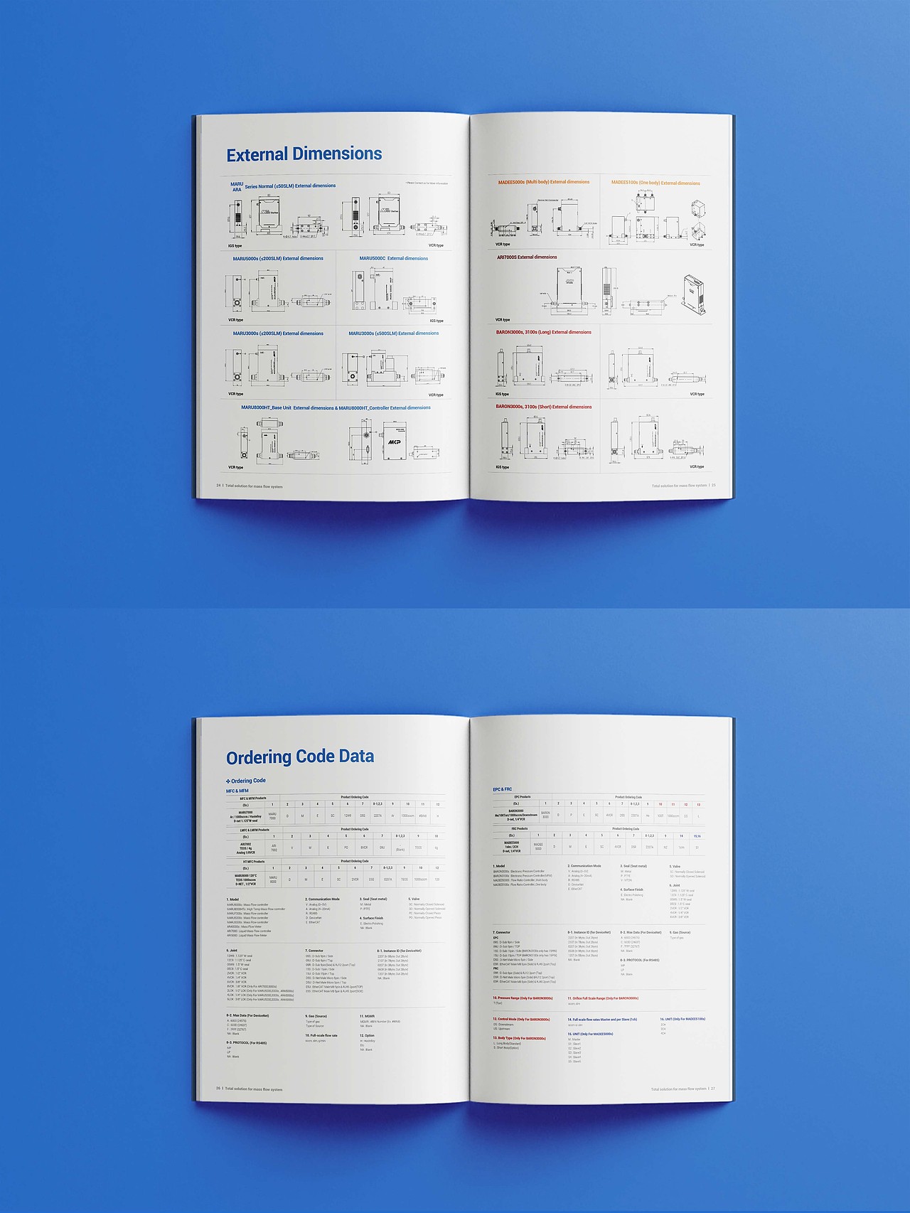 气体质量流量控制器-画册设计