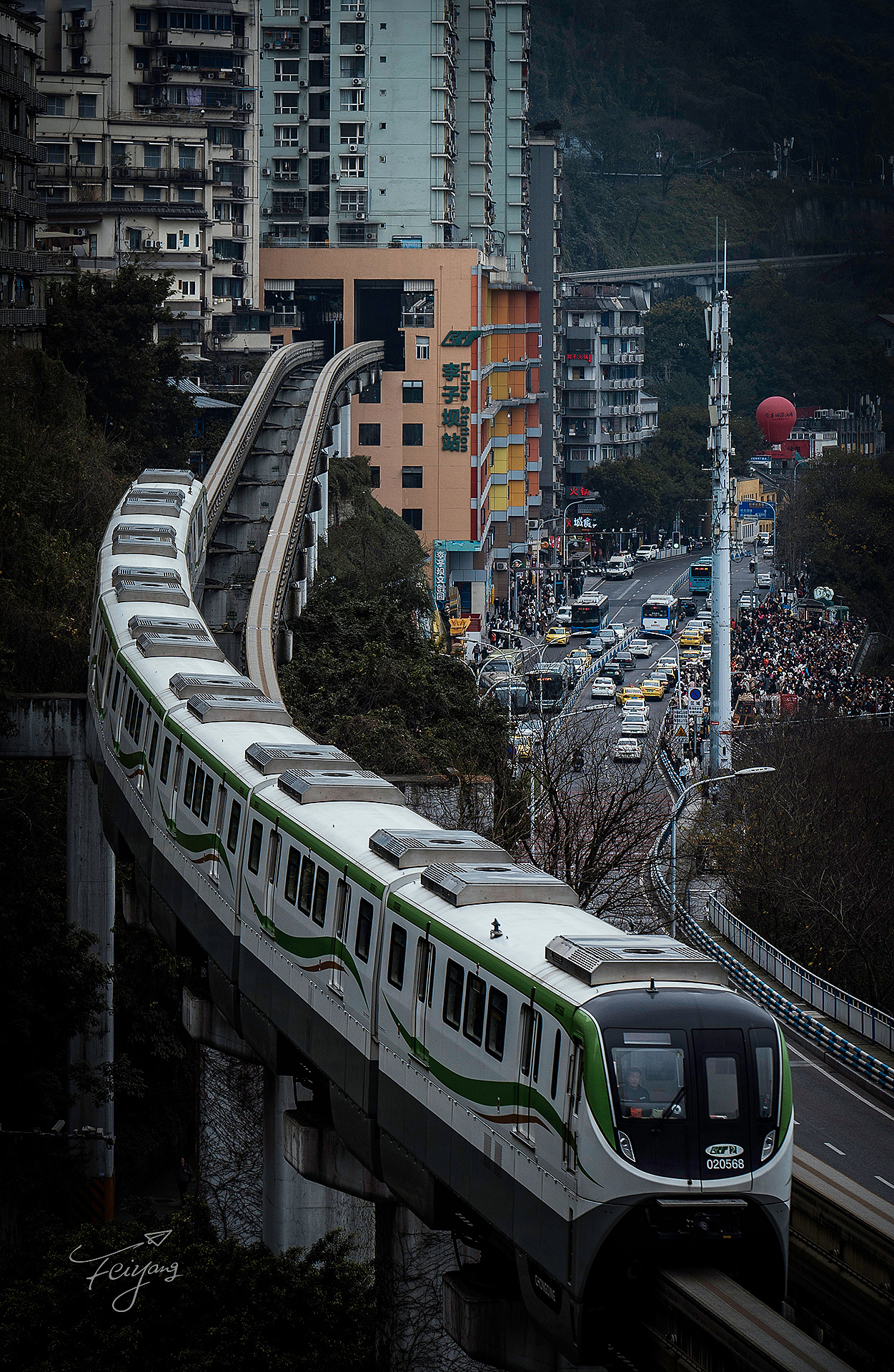 8D魔幻 重庆折叠（图ZMzg4NzgzOTE2） - 风光摄影 - 站酷设计师设计师飞杨原创素材 - 站酷ZCOOL