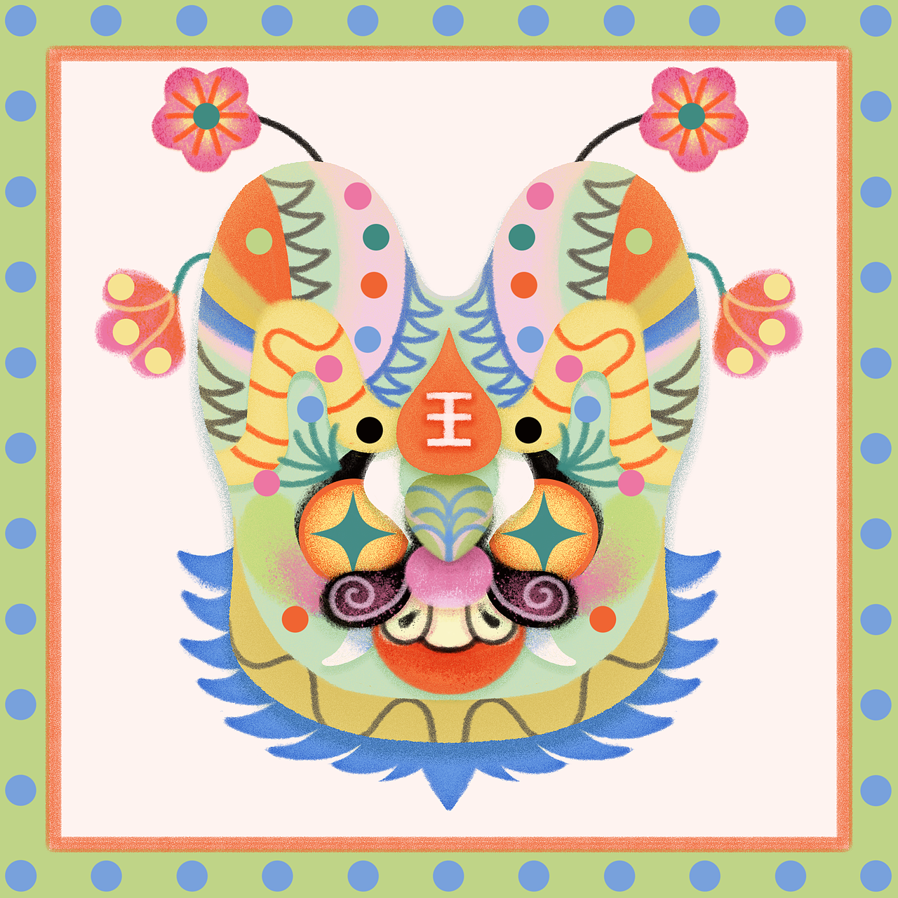 虎頭虎腦（圖ZMzg4ODAzMzY0） - 創(chuàng)作習作 - 站酷設計師貓小燕原創(chuàng)素材 - 站酷ZCOOL