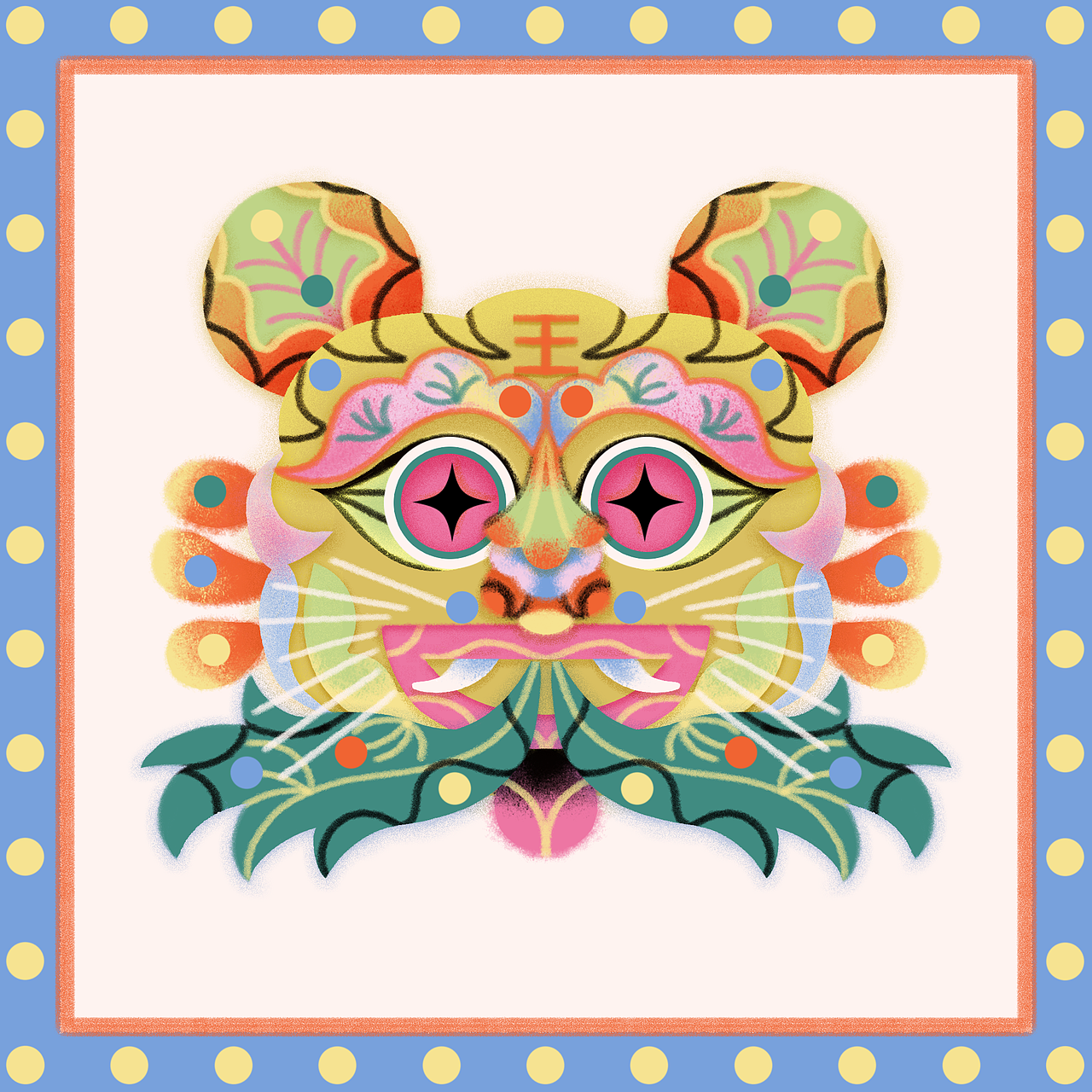 虎頭虎腦（圖ZMzg4ODAzMzcy） - 創(chuàng)作習作 - 站酷設計師貓小燕原創(chuàng)素材 - 站酷ZCOOL