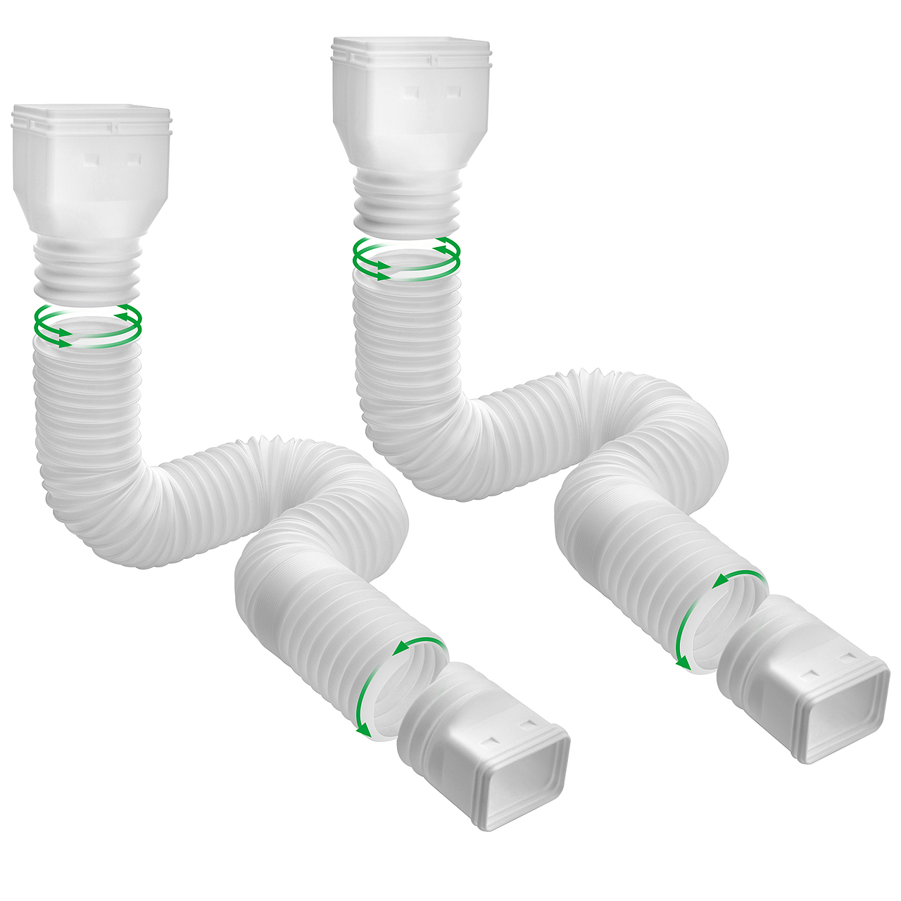 亚目主图设计伸缩水管