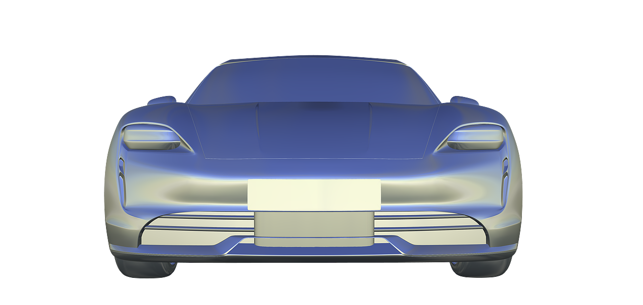 保时捷Tycan外饰比例模型——Alias建模计时8小时作品